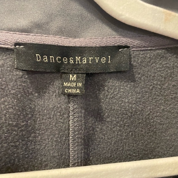 stretchy charcoal moto jacket - Picture 4 of 10